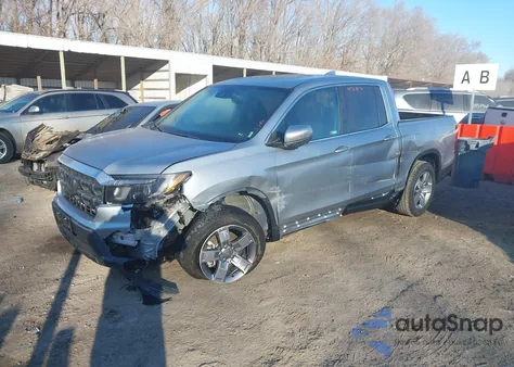 2025 Honda Ridgeline Rtl from USA, damaged, VIN 5FPYK3F55SB039230